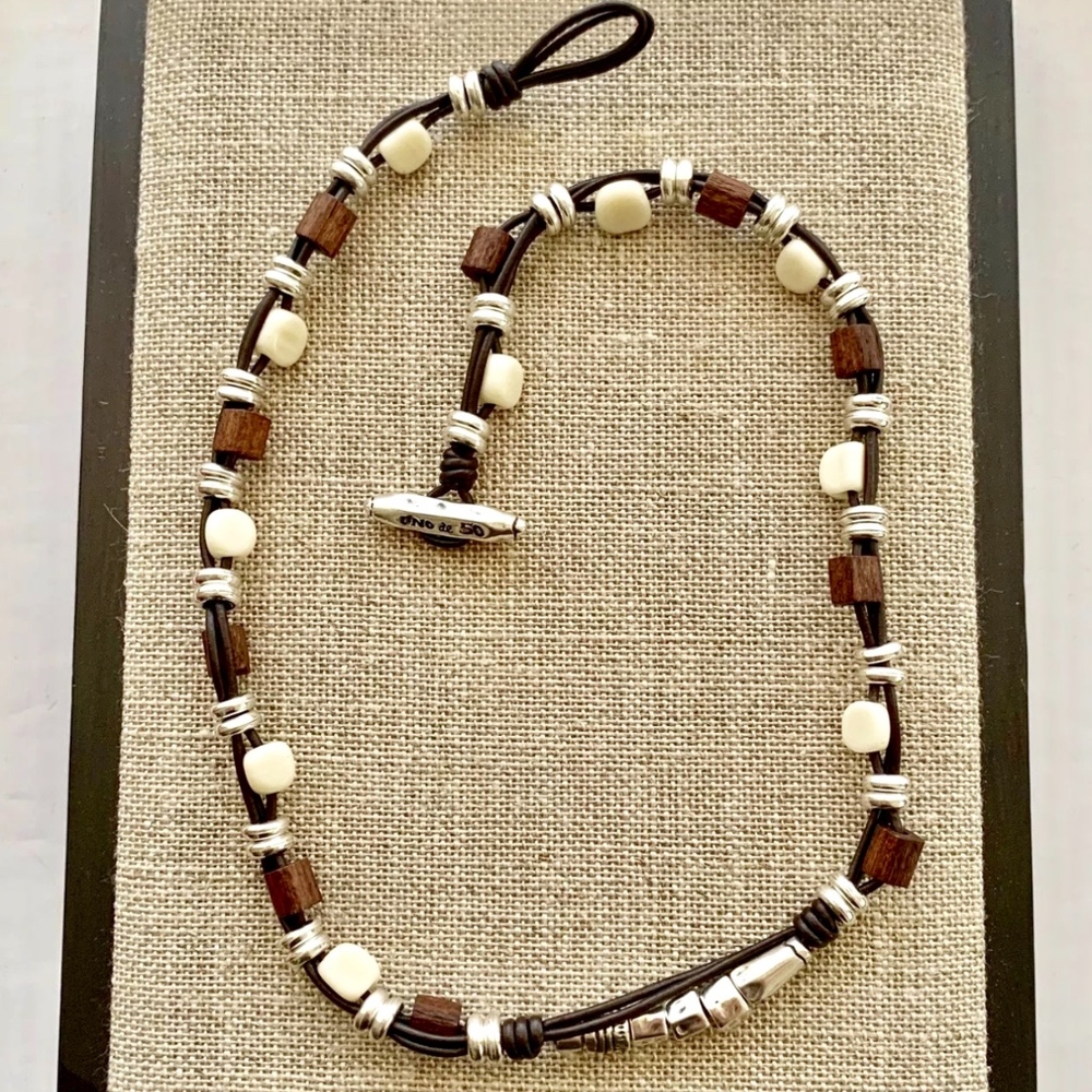 NWT! UNO de 50 Unisex Necklace"Esbozo" COL1195.